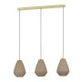 Lampă cu pendul CAPRAROLA 900813 3x40W/E27 IP20 de la Eglo