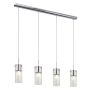 Lampă cu pendul DIAMOND 90696 4x60W/E14 de la Eglo