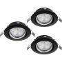 Lumină îngropată deasupra plafonului FAVAZZINA 901755 2700k 3x4w/gu10 ip20 de la Eglo