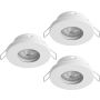 Lumină îngropată deasupra plafonului FAVAZZINA 901759 2700k 3x4w/gu10 ip20_ip44 de la Eglo