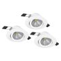 Downlight wpuszczany SALICETO 900745 2700K 3x6W/LED 1350lm IP20 de la Eglo
