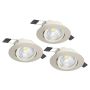 Downlight wpuszczany SALICETO 900746 2700K 3x6W/LED 1350lm IP20 de la Eglo