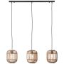 Lampă cu pendul WOODROW 93778/20 3x60W/E27 IP20 de la Brilliant