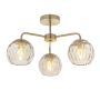 Lampă de tavan DIMPLE 91968 3x25W/E14 IP20 de la Endon