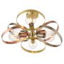 Lampă de tavan HOOP 91935 6x40W/E27 IP20 de la Endon