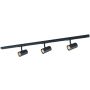 Proiector de șină MARVI TR JAZZ 913621-3-BL-SET 3x35W/GU10 IP20 de la Italux