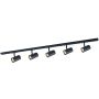 Proiector de șină MARVI TR JAZZ 913721-5-BL-SET 5x35W/GU10 IP20 de la Italux