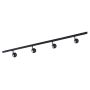 Proiector de șină MARVI 920421-4-BL-SET 4x40W/GU10 IP20 de la Italux