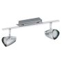 Spot CORBERA 93673 2x3W/GU10 400LM de la Eglo
