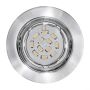Lumină îngropată deasupra plafonului PENETO 94407 1x5W/GU10 400LM de la Eglo