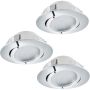 Lumină îngropată deasupra plafonului PINEDA 95852 3x6W/LED 500LM de la Eglo