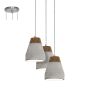 Lampă cu pendul TAREGA 95526 3x60W/E27 de la Eglo