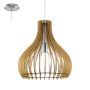 Lampă cu pendul TINDORI 96258 1x60W/E27 de la Eglo