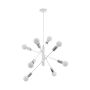 Lampă cu pendul GRADOLI 98017 8x60W/E27 de la Eglo