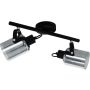 Spot BERREGAS 99053 2x40W/E27 IP20 de la Eglo