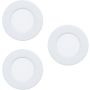 Lumină îngropată deasupra plafonului FUEVA 5 99135 3000K 3X2,7W/LED 990LM IP20 de la Eglo