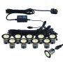 Lampă cu senzor de mișcare IKONPRO 99765 3000K|4000K 10x0.75W/SMD 4014 IP67 de la Endon