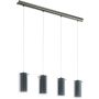 Lampă cu pendul PINTO TEXTIL 99287 4x16W/E27 IP20 de la Eglo