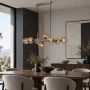Lampă cu pendul ERIMIDA PND-2244-8A-AB 8x5W/G9 IP20 de la Italux