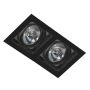 Lumină îngropată deasupra plafonului SISTO AZ2809 2x50W/GU10/ES111 de la AZzardo