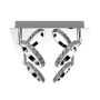 Spot TOLEDO CK170815-4 4x5W/LED 1000LM de la Zuma Line