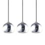 Lampă cu pendul GULIA AZ0637 3x50W/GU10 IP20 de la AZzardo