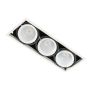 Lumină îngropată deasupra plafonului VERTICO GL7108-3/3X18W 4000K WH+BL 3x18W/LED 4200LM IP20 de la Italux