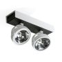 Spot MAX 22V/WHITE AZ1375 2x50W/QR111 IP20 de la AZzardo