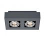 Lumină montată pe suprafață CASEMIRO IT8002S2-BK/AL 2x50W/GU10 de la Italux