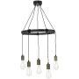 Lampă cu pendul IVAN IVA0531 5x60W/E27 IP20 de la Dar Lighting