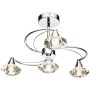 Lampă de tavan LUTHER LUT0450 4x40W/G9 de la Dar Lighting