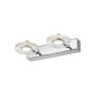 Aplique de perete HARMONY MB1225/2 LED 420LM de la Italux