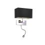 Aplique de perete MARTENS AZ1558 3000K 1x60W+1W/LED 85LM IP20 de la AZzardo