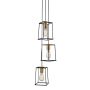 Lampă cu pendul ALANIS MD-BR16556-D3-B/G 3x60W/E27 de la Italux