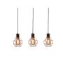 Lampă cu pendul CARRON 3 LINE AZ2141 3x60W/E27 IP20 de la AZzardo
