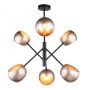 Candelabru CAVAZZA MDM-3690/6 BK+GD 6x40W/E14 de la Italux