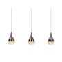 Lampă cu pendul CECILIA 3 LINE AZ2173 3x40W/G9 IP20 de la AZzardo