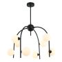 Candelabru CELINE MDM-3800/8 BK+W 8x25W/G9 IP20 de la Italux