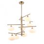 Candelabru FIORENZO MDM3661-8 BRO+W 8x25W/G9 de la Italux