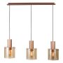 Lampă cu pendul JAVIER MD17076-3B 3x60W/E27 IP20 de la Italux