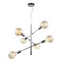 Candelabru MADALYN MDM3582/6 CH 6x40W/E27 de la Italux