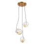 Lampă cu pendul MELISA MDM-3942/3 GD 3x25W/G9 IP20 de la Italux
