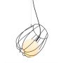 Lampă cu pendul MELISA MDM-3943/1 BK 1x40W/E27 IP20 de la Italux