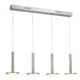 Lampă cu pendul OLIVER MD17033012-4B S.NICK 1x60W/LED 2690LM de la Italux