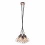Lampă cu pendul PERIFO MDM-2272/6 BK+COP 6x60W/E27 IP20 de la Italux