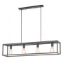 Lampă cu pendul SIGALO MD-BR4366-D4 GR 4x60W/E27 de la Italux