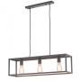 Lampă cu pendul SIGALO MD-BR4367-D3 GR 3x60W/E27 de la Italux