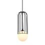 Lampă cu pendul SIMON MDM-3938/1 BK 1x25W/G9 IP20 de la Italux