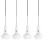 Lampă cu pendul TASOS AZ0884 4x40W/E14 de la AZzardo