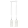 Lampă cu pendul TEMONA MDM2279-2 WH 2x60W/E27 IP20 de la Italux